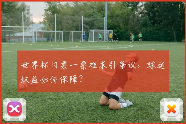 世界杯门票一票难求引争议，球迷权益如何保障？